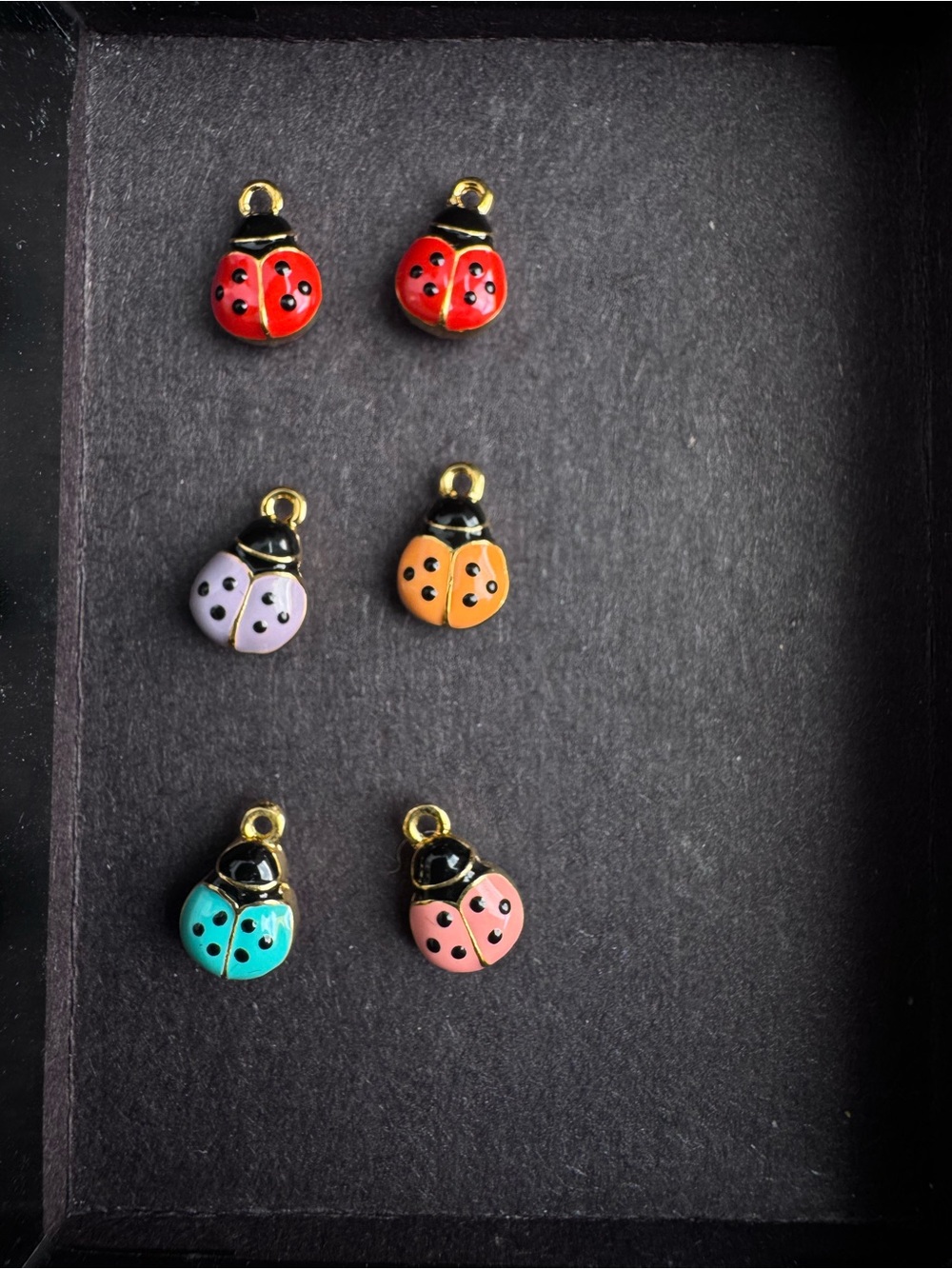 Joan Rivers Ladybug Necklace Set - Picture 3 of 3